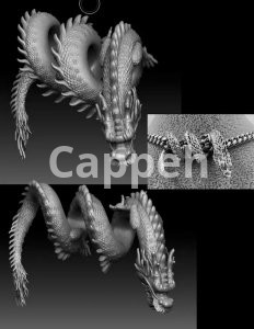 I will do 3d sculpt of a jewel for printing, molding or carving