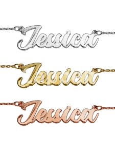 I will create stunning 3d name necklace designs with lifelike renderings