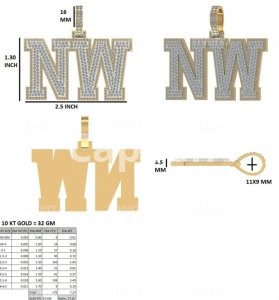 I will modern custom hip hop jewellery design and 3d cad model