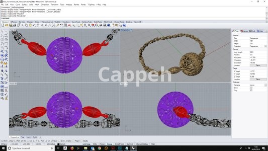 Providing specialized jewelry design services using jewelry design software
