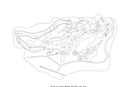 I will design a professional golf course design with 9 and 18 holes