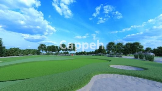 I will design a professional golf course design with 9 and 18 holes