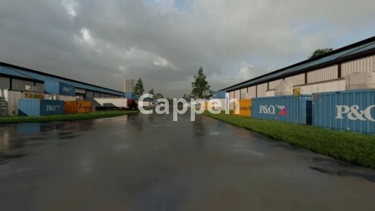 I will do 3d warehouse storage site landscape