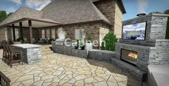 I will do the best patio design and visualization 3d