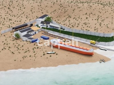 I will create exterior design for a vast space