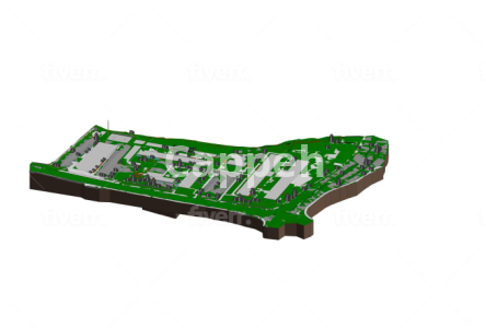 I will model 3d topography and site in revit