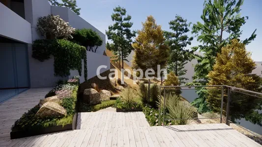 Providing specialized landscape design services using Enscape landscape design software