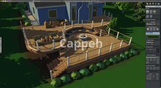 Providing specialized landscape design services using VizTerra landscape design software