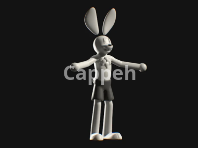 I will create 3d character model from your 2d character