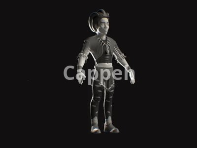 I will create 3d character model from your 2d character