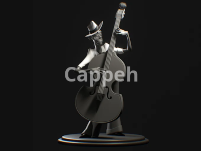 I will create 3d character model from your 2d character