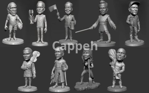 I will sculpt a 3d model and character for 3d printing
