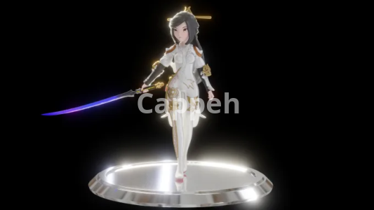 Our agency will make premium 3d printable figurines and print and color them