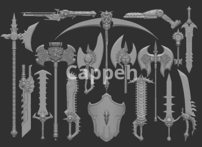 I will sculpt 3d model for 3d printing and rendering