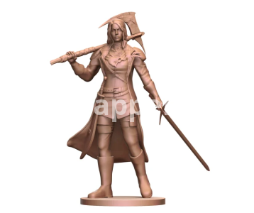 I will create your characters in zbrush