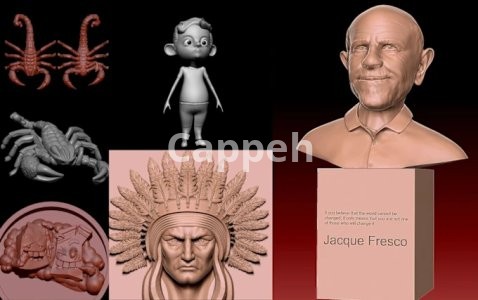 I will do 3d modeling,digital sculpting,characters, sculptures