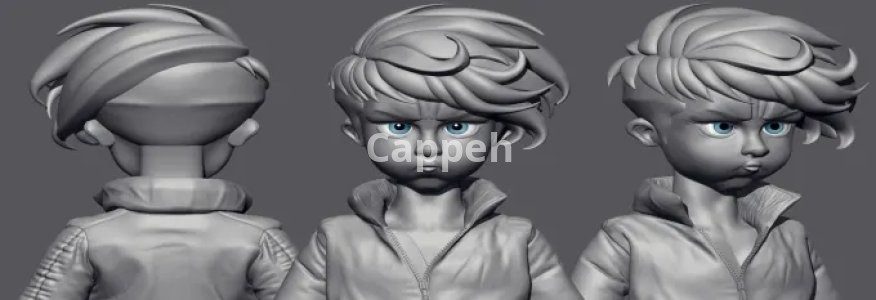 I will 3d character modeling realistic or stylized for animations