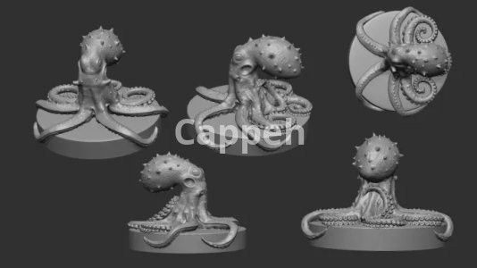 I will create a 3d animal or creature for 3d printing