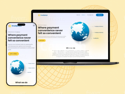 Our agency will do website design and development