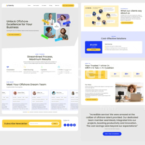 Our agency will do website design and development