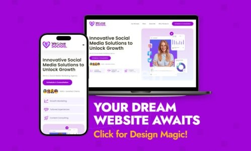 Our agency will do website design and development