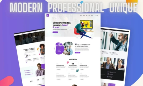 I will build, redesign responsive wordpress website design for your business