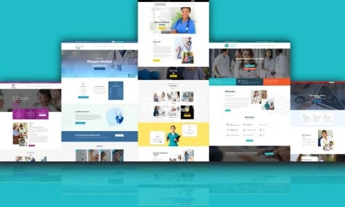 I will design medical and healthcare website