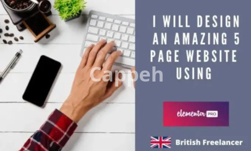 I will build an amazing 5 page wordpress website with elementor pro