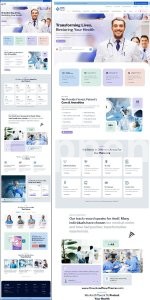 I will design any medical, healthcare, home care, dental, clinic website