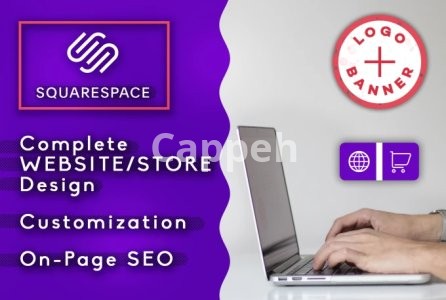 I will do squarespace website design and customization