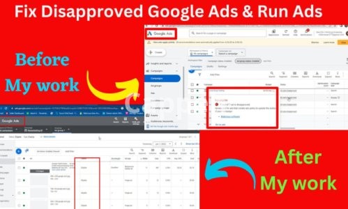 Our agency will fix disapproved google ads for malicious software,compromised site,suspended ads