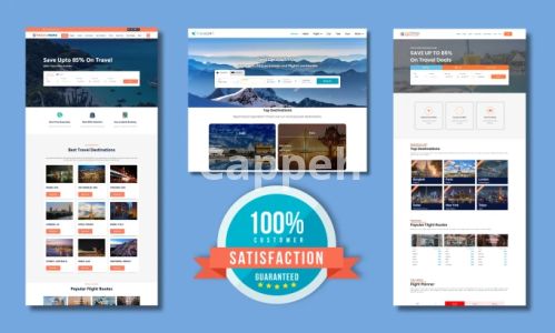 I will build automated travel affiliate marketing website to make money with autoblog