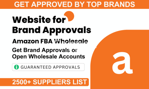 I will build amazon fba wholesale website for brand approvals