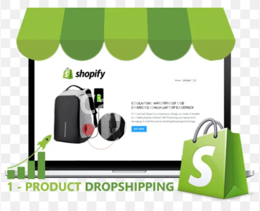 I will create ai powered premium one product dropshipping store