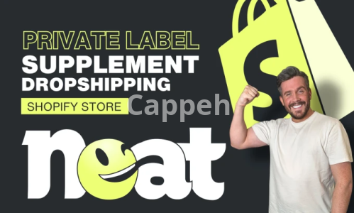 Our agency will create your own private label supplements dropship shopify store
