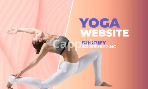 I will create a dropshipping shopify website for the yoga niche