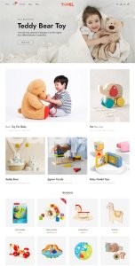 I will build shopify baby store video marketing, dropshipping clothing baby toys design