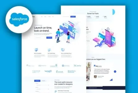 I will design pardot responsive editable landing page template