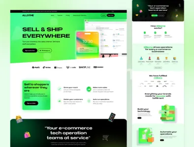 I will do figma landing page design and website development