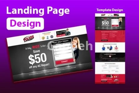 I will create responsive wordpress landing page design, elementor landing page
