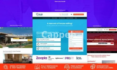 I will design wordpress real estate agent idx mls or investor website or landing page