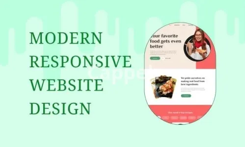 I will do website design HTML CSS front end with responsive