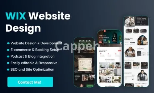 I will wix website redesign wix website design wix website redesign
