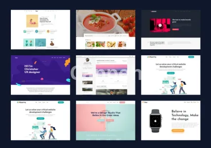 I will build a hugo static website for you