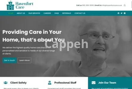 I will create assisted living and home care website