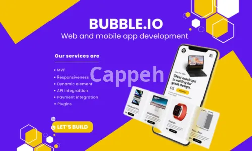 I will build your responsive and dynamic bubble io web apps using bubble api, plugins