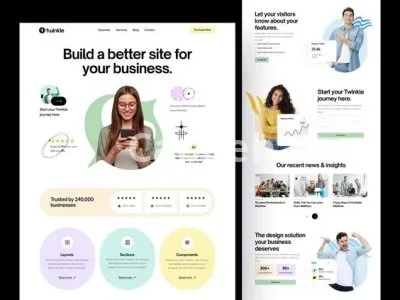 I will design a world class static website