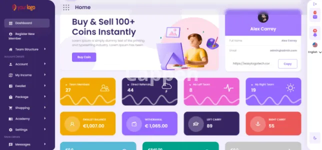 I will make any binary MLM website and software