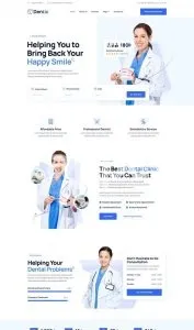 I will design medical and healthcare website