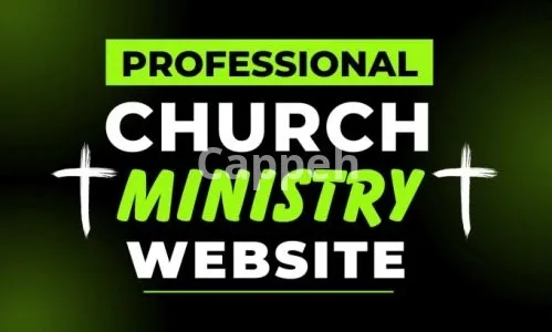 I will build or redesign a beautiful church website ministry website